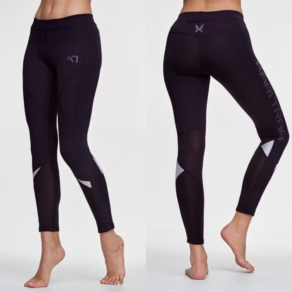 NWT Kari Traa Louise Leggings Black training tights size medium